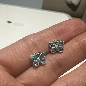 Vintage Brighton Swarovski Crystals Earrings